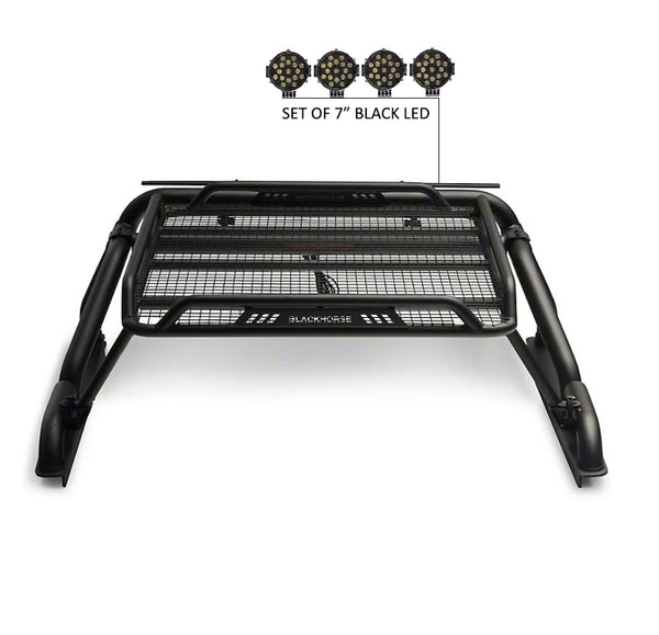 Black Horse Offroad Truck Bed Bar (MPN: WRB-001BK-PLB)