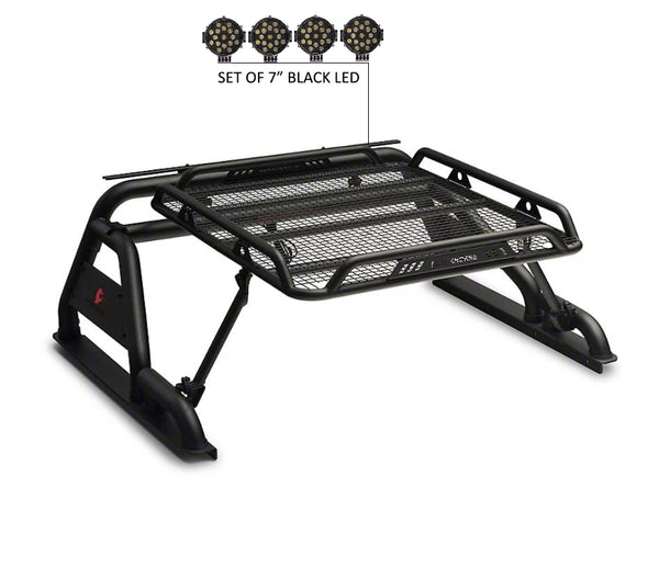 Black Horse Offroad Truck Bed Bar (MPN: WRB-001BK-PLB)