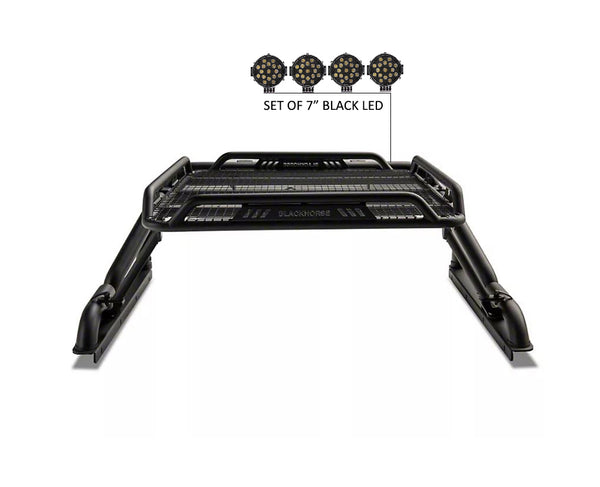 Black Horse Offroad Truck Bed Bar (MPN: WRB-001BK-PLB)