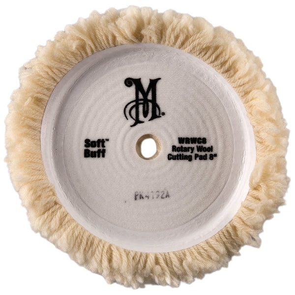 Meguiars Soft Buff Rotary Wool Cutting Pad (MPN: WRWC8)