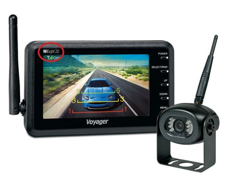 Backup Camera with Wireless Monitor (MPN: WVSXS43)