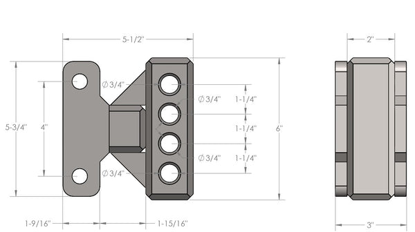 Bulletproof Hitches Weight Distribution Hitch Bracket (MPN: WEIGHTDIST)