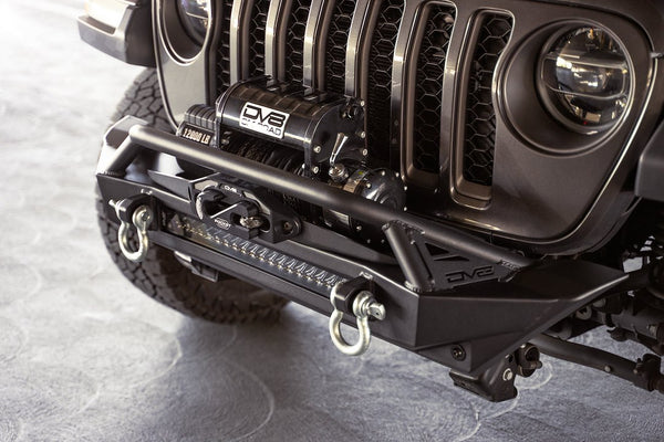 DV8 Offroad FS-1 Series Stubby Winch Bumper (MPN: FBJL-11)