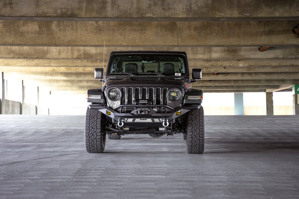 DV8 Offroad MTO Series Winch Front Bumper (MPN: FBJL-12)