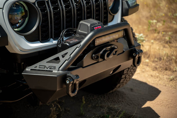 DV8 Offroad Stubby Jeep Front Bumper (MPN: FBJL-05)