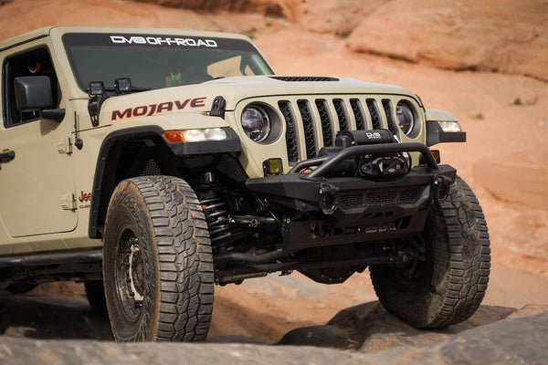 DV8 Offroad Spec Series Winch Front Bumper (MPN: FBJL-09)