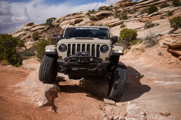 DV8 Offroad Spec Series Winch Front Bumper (MPN: FBJL-09)