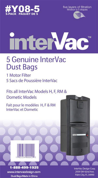 InterVac Vacuum Cleaner Bag (MPN: Y08-5)
