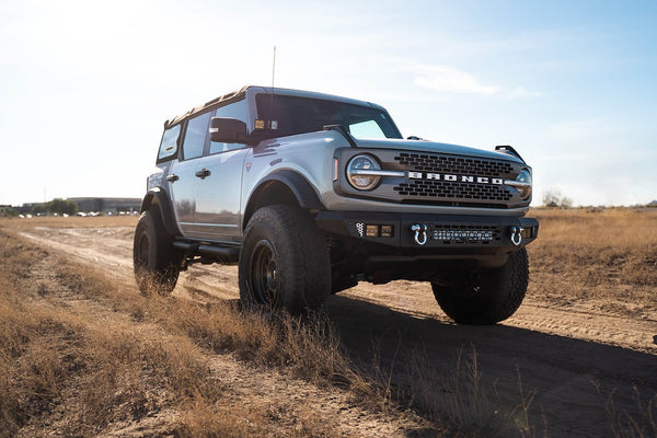 DV8 Offroad 2021 Ford Bronco Front Bumper (MPN: FBBR-03)