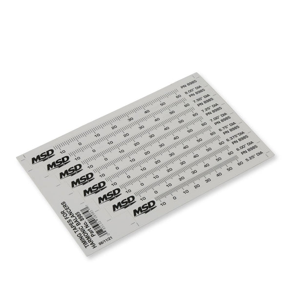 MSD Ignition Timing Tape (MPN: 8985)