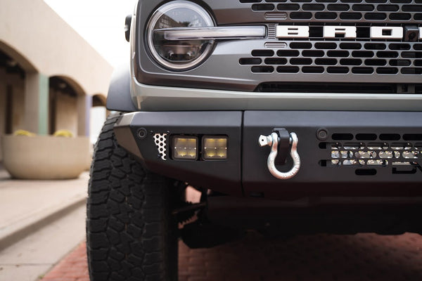 DV8 Offroad 2021 Ford Bronco Front Bumper (MPN: FBBR-03)