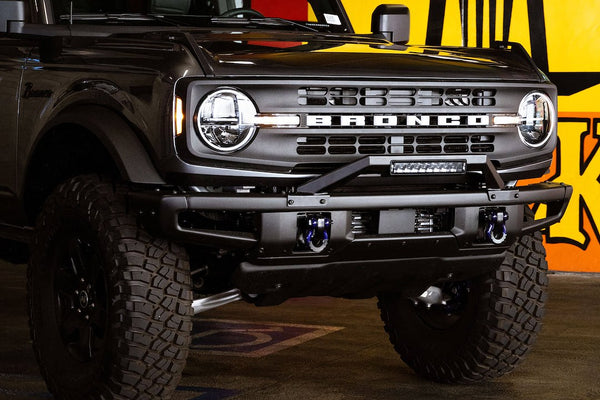 DV8 Offroad Bull Bar With Light Mount (MPN: LBBR-04)