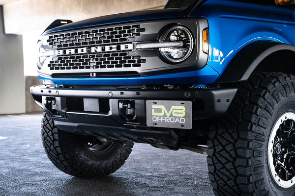DV8 Offroad License Plate Relocation Kit (MPN: LPBR-02)