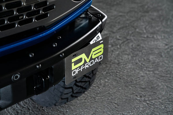 DV8 Offroad License Plate Relocation Kit (MPN: LPBR-02)