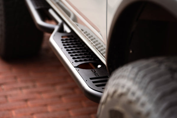 DV8 Offroad Round Tube Side Steps (MPN: SRBR-02)