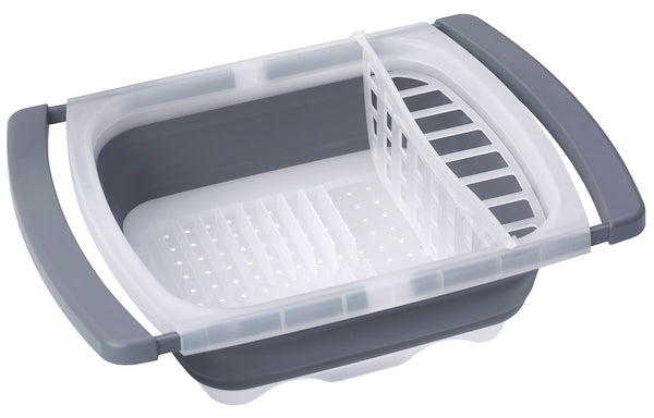 Prepworks Collapsible Over-the-Sink Dish Drainer (MPN: CDD-20GY)