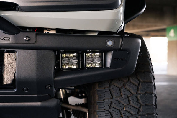 DV8 Offroad Driving Fog Light Mounting Bracket (MPN: LBBR-05)