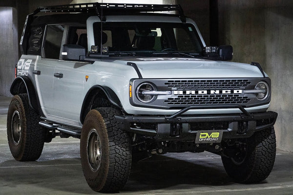 DV8 Offroad License Plate Relocation Kit (MPN: LPBR-01)