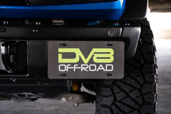 DV8 Offroad License Plate Relocation Kit (MPN: LPBR-02)