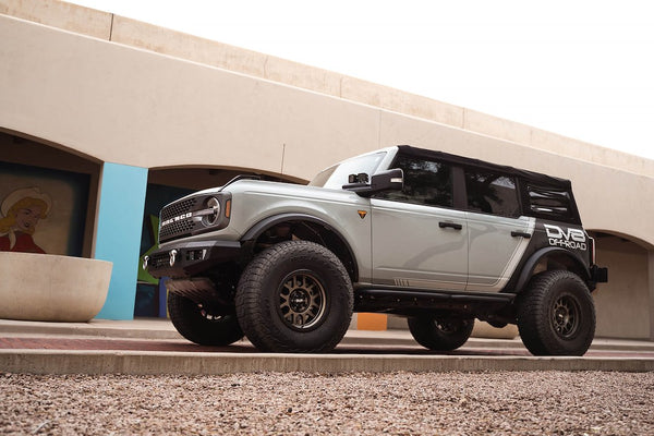 DV8 Offroad Round Tube Side Steps (MPN: SRBR-02)