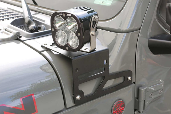 Fabtech Motorsports Driving Fog Light Mounting Bracket (MPN: FTS24269)