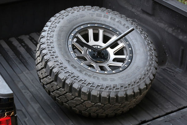 Fabtech Motorsports Spare Tire Carrier (MPN: FTT10002BK)
