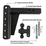 Bulletproof Hitches Heavy Duty Trailer Hitch Ball Mount (MPN: HD206)