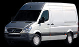 Wheel Covers (Black or Stainless) for Sprinter 2500 SRW 2007-Current