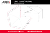 Body Armor Awning 270 Series (MPN: 20023)