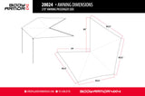 Body Armor Awning 270 Series (MPN: 20024)