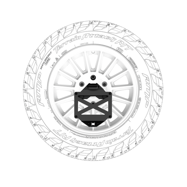 Body Armor Spare Tire Carrier (MPN: TY-2966)
