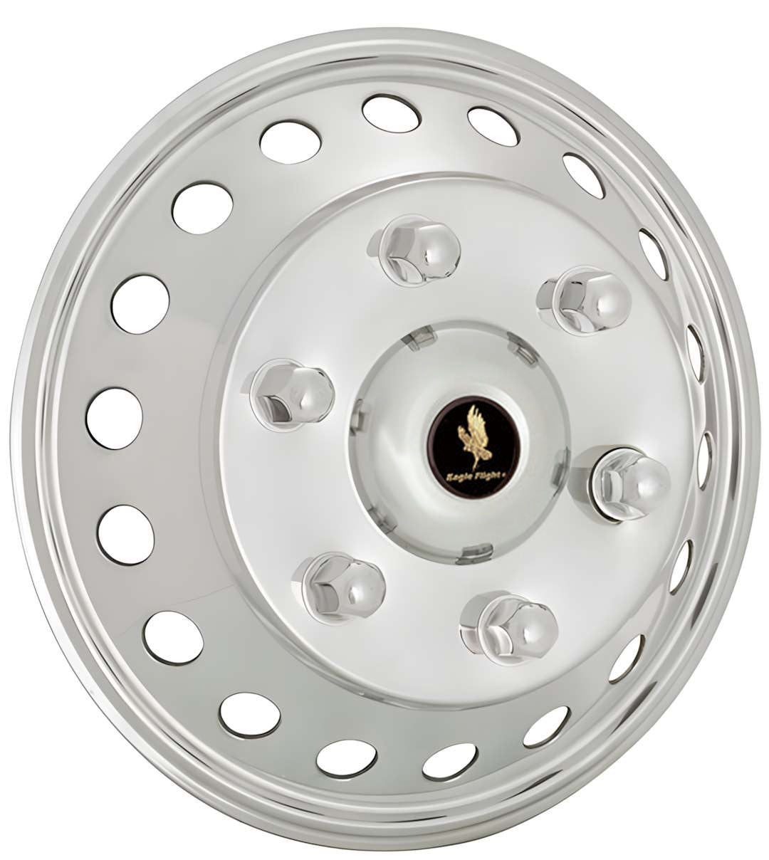 StainlessSteel Wheel Covers/Hub Caps for Sprinter Vans & RVs