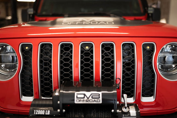 DV8 Offroad LED Grille Light Set (MPN: GRJL-02)