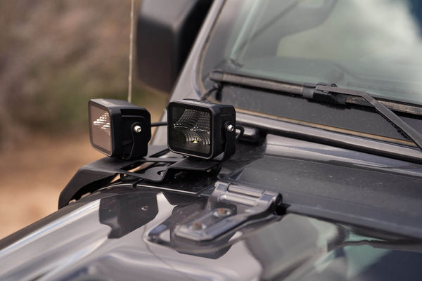 DV8 Offroad Driving Fog Light Mounting Bracket (MPN: LBJL-04)