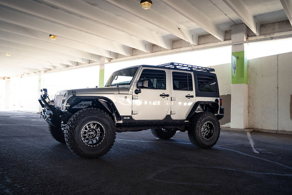 DV8 Offroad Half-Length Roof Rack (MPN: RRJK-04)