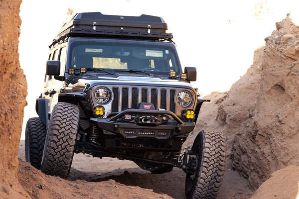 DV8 Offroad Spec Series Winch Front Bumper (MPN: FBJL-09)