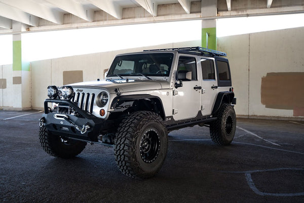 DV8 Offroad Half-Length Roof Rack (MPN: RRJK-04)