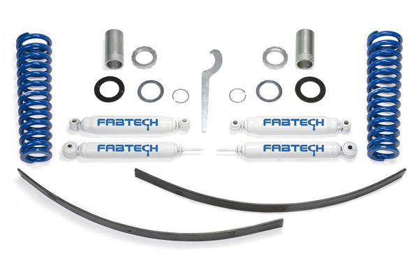 Fabtech Motorsports Adjustable Coilover Lift Kit (MPN: K7015)