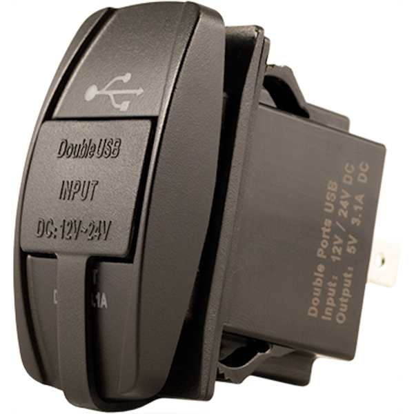 KJM USB Dual Charger (MPN: USB-RSM)