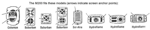 JCJ Enterprises Mud Dauber Screen (MPN: M-200)