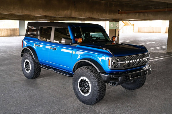 DV8 Offroad Round Tube Side Steps (MPN: SRBR-02)