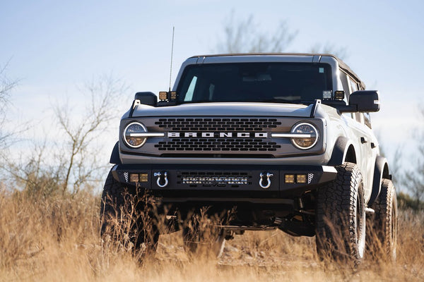 DV8 Offroad 2021 Ford Bronco Front Bumper (MPN: FBBR-03)
