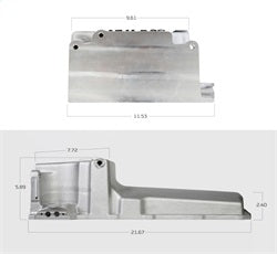 Holley Performance LS Retro-fit Engine Oil Pan (MPN: 302-1)