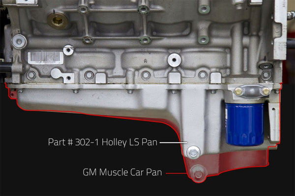 Holley Performance LS Retro-fit Engine Oil Pan (MPN: 302-1)