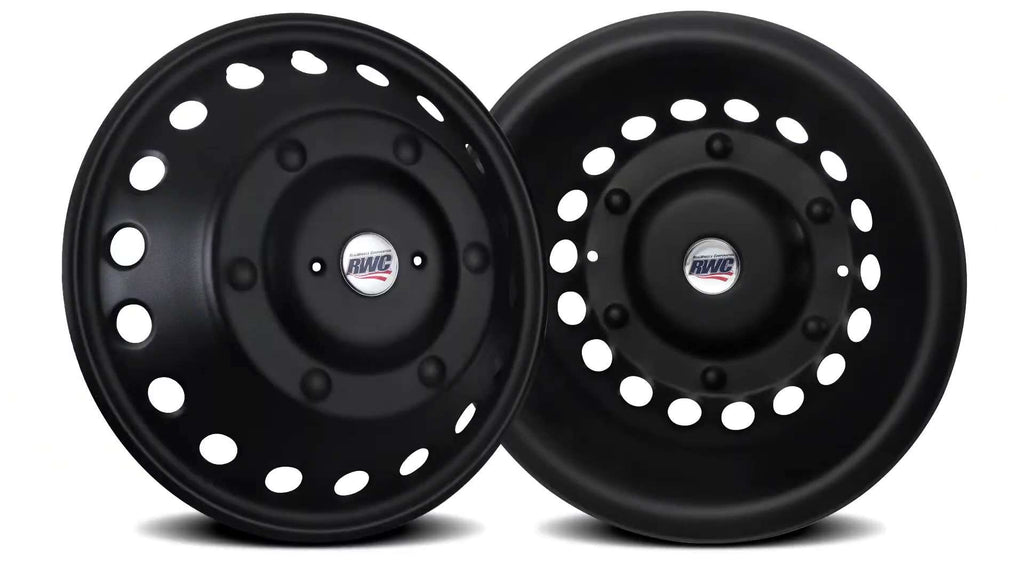 Moto Sprinter Rims Wheel Covers (Black or Stainless) for Sprinter 3500 DRW 2007-2024 ...