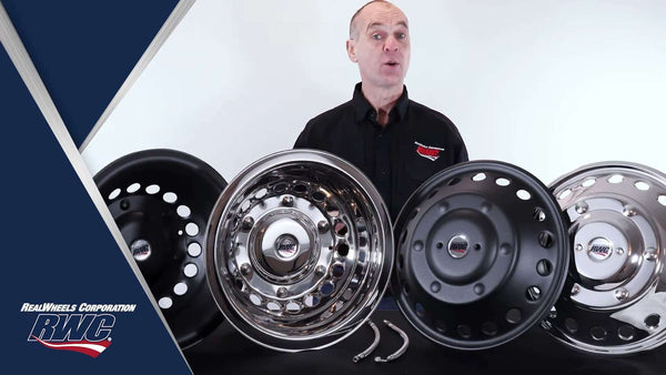 Wheel Covers (Black or Stainless) for Sprinter 2500 SRW 2007-Current