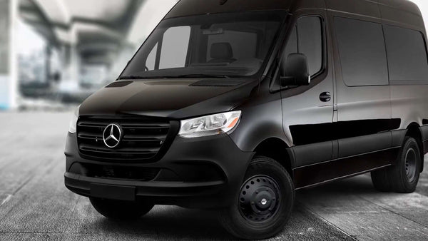Wheel Covers (Black or Stainless) for Sprinter 3500 DRW 2007-Current