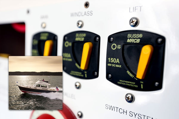 Blue Sea Circuit Breaker 187 Series (MPN: 7048-BSS)