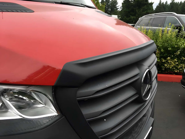 thumbnail image 2 of Front Hood Deflector Guard For Sprinter W907 2019- Bug Shield Bonnet 2 of 13