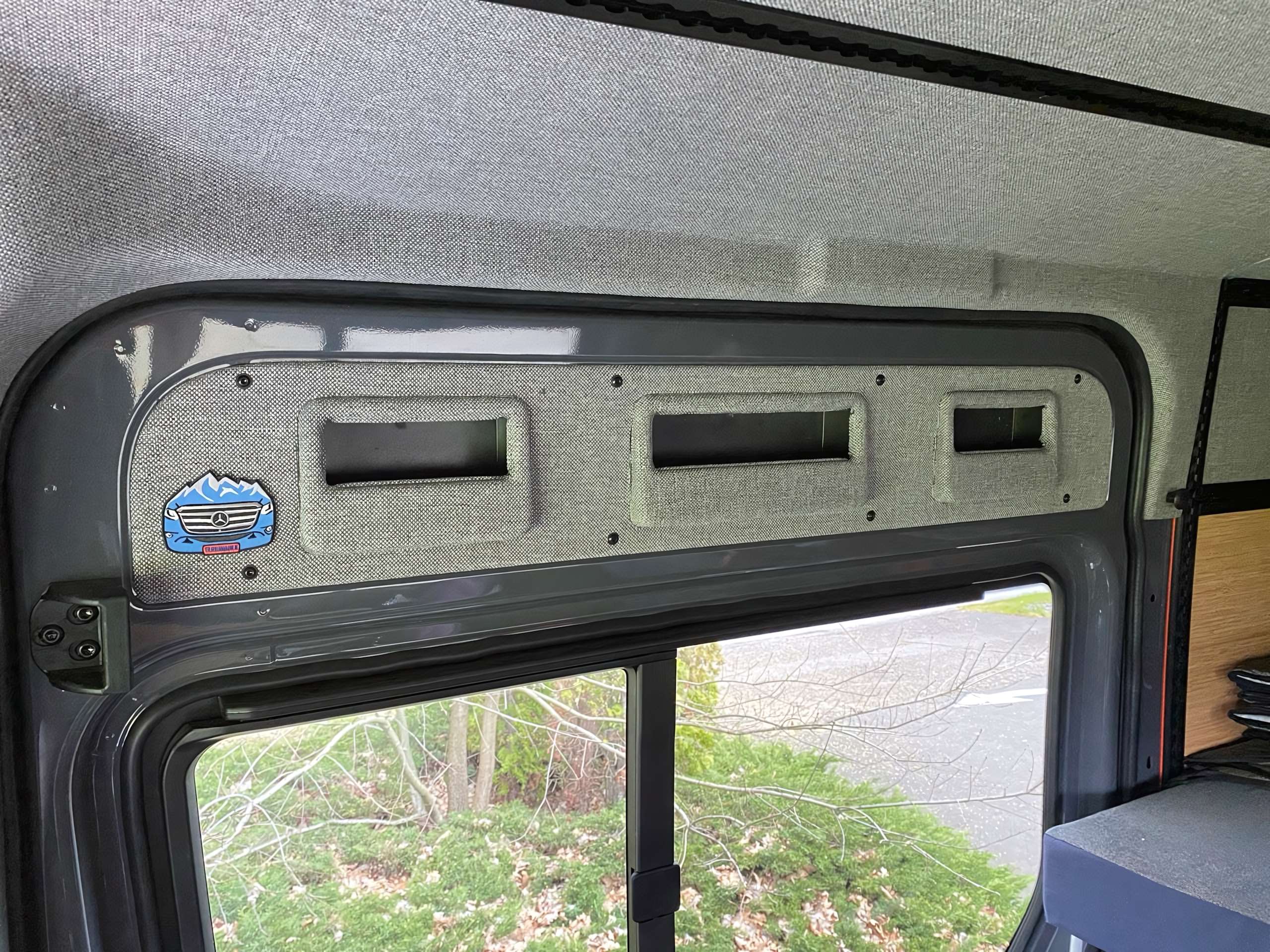 Sprinter Rear Slide Slider Stash for Mercedes Sprinter (High Roof) 2007-2024 – Sprinter ...